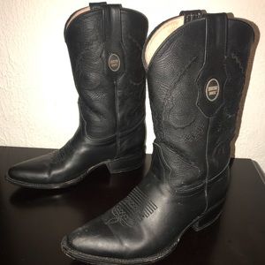 Western Black Boots